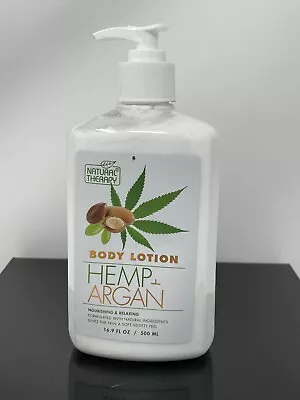 Natural Therapy Hemp & Argan Body Lotion 16.9 Oz • $14.95