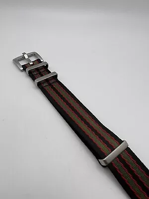 Quick Fit Vintage Bond Style Universal 22mm Seat Belt Military Watch Band Strap • $23.59