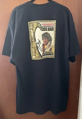 NWT Quiksilver In Memory Of Eddie Aikau Early 2000s Y2K T-Shirt Size XL Black • $75