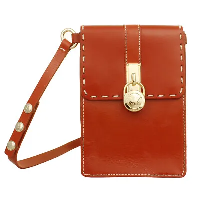 Michael Kors Ladies 552527 Hamilton Lock Leather Belt Bag • $54.45