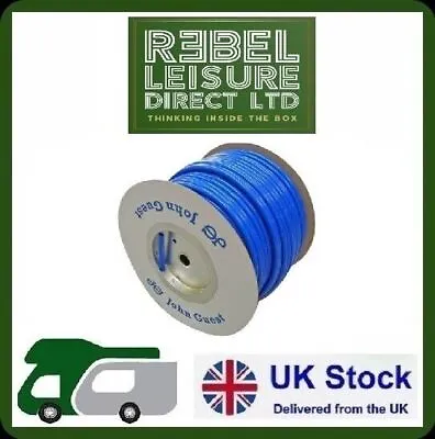 John Guest 12mm OD Push-Fit Semi-Rigid Water Pipe - BLUE - Sold By The Metre • £9.95