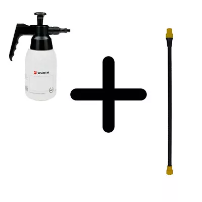 Wurth Pump Spray Bottle 1L 360 Degree Plus 30cm Extension Nozzle  • $114.95