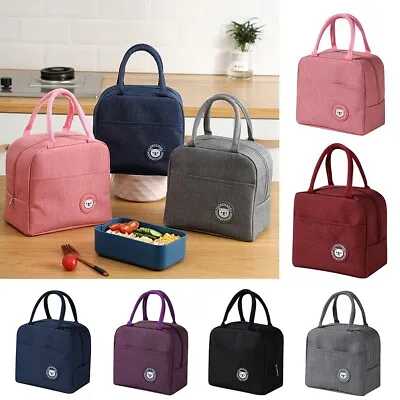 Insulated Lunch Bag Adult Lunch Box For Work School Men Women Kids Leakproof • £5.20