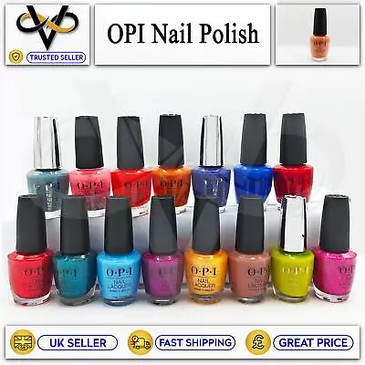 OPI Nail Lacquer Polish OR OPI Infinite Shine 2 15ml Genuine Nail Gel Varnish • £6.99