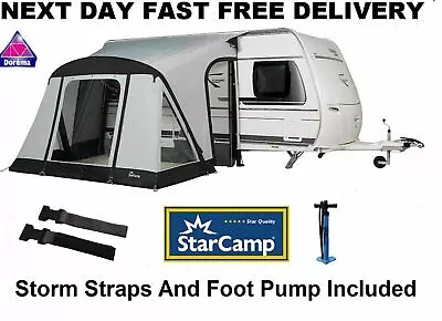 Dorema Starcamp Quick And Easy 225 Air Inflatable Caravan Porch Awning 2023 • £266