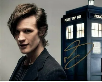 MATT SMITH Signed Autographed DOCTOR WHO 8x10 Photo • $199.20