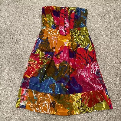 Anthropologie Moulinette Soeurs Women's Size 2 Colorful Dress **Straps Missing • $28.99