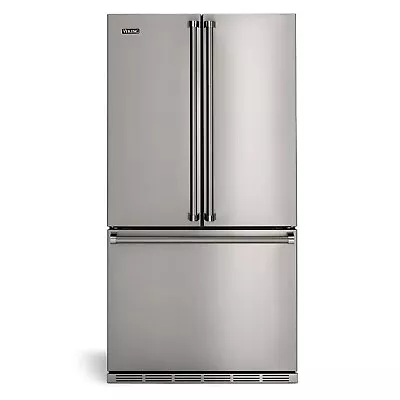 Viking 3 Series RVFFR336SS 36  Stainless Steel French Door Refrigerator • $2299