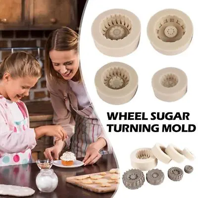 Vehicle Tyre Silicone Mould Car Tractor Motorbike Fondant Cake Topper Wheel я фυ • £3.07