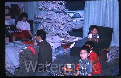 1963 Kodachrome Photo Slide Boys Marx Big Bruiser Toy Pull Truck Box  Christmas • $4.99