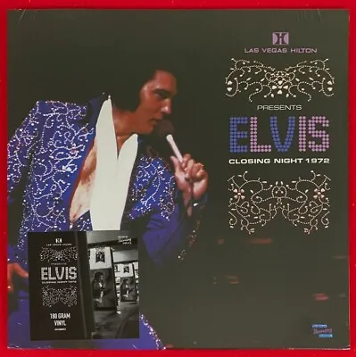 Las Vegas Hilton Presents Elvis Closing Night 1972 – MRS 180-Gram Vinyl LP • $74