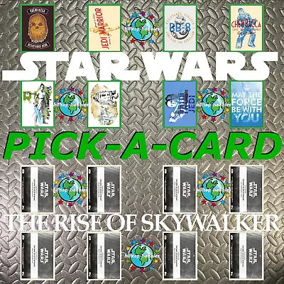 Star Wars Rise Of Skywalker Pick-a-card Green Long Live Resistance Topps 2019 • $6.59