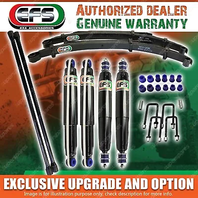 EFS Lift Kit Torsion Bar + Leaf Springs For HOLDEN RODEO RA 03-08 40mm Lift • $1469.60