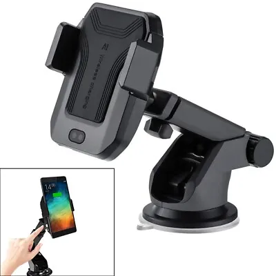 Car Wireless Charger Fast Charging Phone Holder Stand For Cell Phones • $19.73