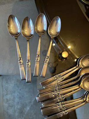 4 Oneida Community Morning Star Silverplate Flatware Teaspoons 4 Sets Ava • $12.74