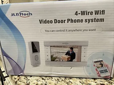 HOMSECUR 7  Wired WIFI Video Door Phone Intercom System Password Access • $110