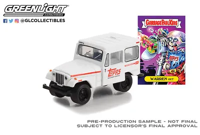 Greenlight Garbage Pail Kids Series 4 - Warren Out - 1975 Jeep DJ-5 54070-B • $11