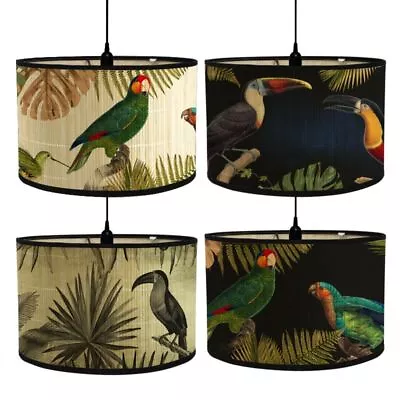 Retro Style Lampshade Bamboo Lighting Fixtures Lamp Shade  Simple Chandelier • $35.85