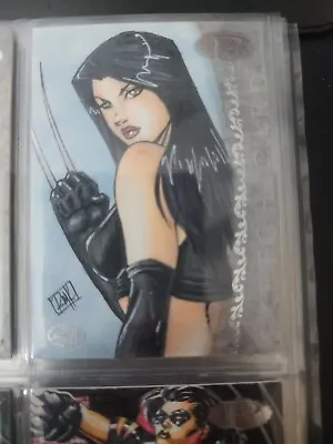 2012 Marvel Premier AP Sketch X-23 Ryan M Kincaid RMK Artist Proof 1/1 • $600