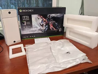 Microsoft Xbox One X 1TB Star Wars Jedi: Fallen Order Empty Box Only • $49