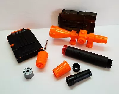 Nerf Replacement Accessories - Longshot CS-12 Priming Bolt Scope Magazine • $25