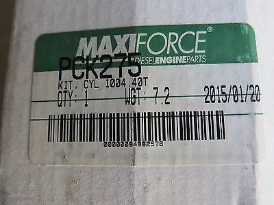 MaxiForce Diesel PCK275 Cylinder Kit Complete Perkins 1004.40T NOS (5-D1) • $129