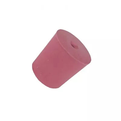 Single Rubber Tapered Airlock Bung With Hole To Fit Glass Wine Making Demijohns • £1.51