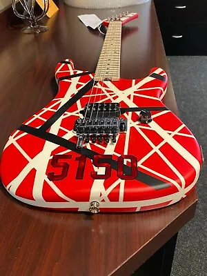 EVH Striped Series 5150 Red Black White Electric Guitar Van Halen NEW • $2500