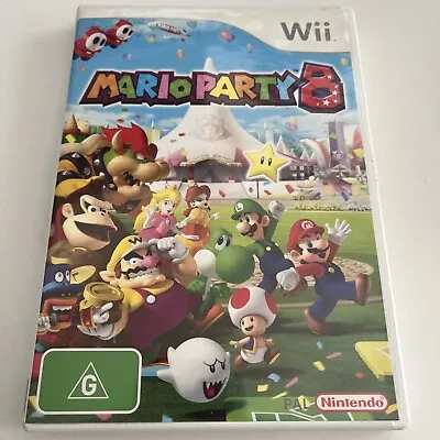 Mario Party 8 Nintendo Wii Game Complete With Manual Free Tracked Post • $38