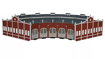 Bachmann Trains 45020 HO Scale Five-Bay Roundhouse With Nickel Silver E-Z Track • $278.12