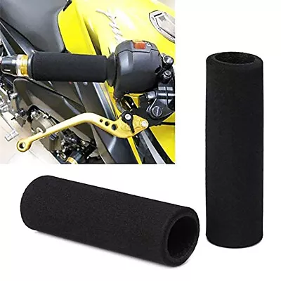 2pcs Universal Motorcycle Foam Anti Vibration Comfort Handlebar Grip Covers • $5.99