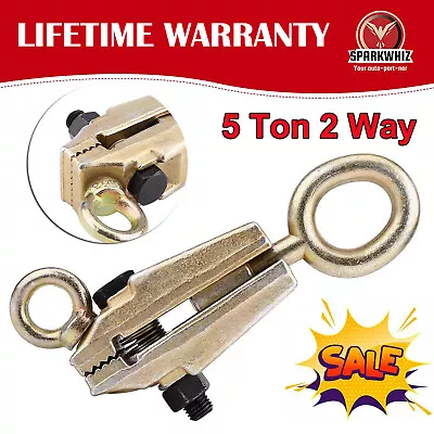 5 Ton 2 Way Auto Body Repair Tool Self-tightening Pull Clamp Frame Dent Puller • $26.99