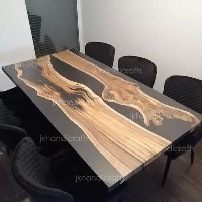 New Epoxy Resin Acacia Wood Table Top Coffee Custom Order Home Decor • $191.38