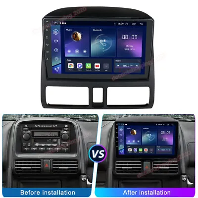 For Honda CR-V 2001-2006 Android 13.0 Car Stereo GPS Radio CarPlay Bluetooth SWC • $106.89