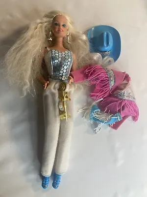 Mattel 1993 Western Stampin Barbie Doll (10293) • $24