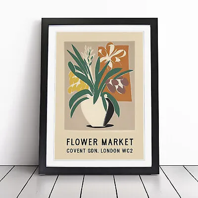 Covent Garden Flower Market Exhibition No.11 Wall Art Print Framed Picture • £39.95