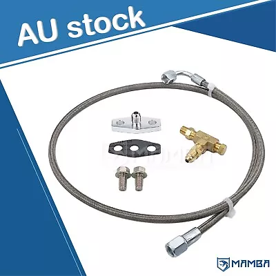 MAMBA Universal Turbo Oil Feed Line Kit Garrett GT42R GT4294R GTX4294R 104cm • $65.70