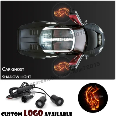 $17.01 • Buy Car Door Fire Dancing Jackson Projector Welcome Laser Ghost Shadow Puddle Light