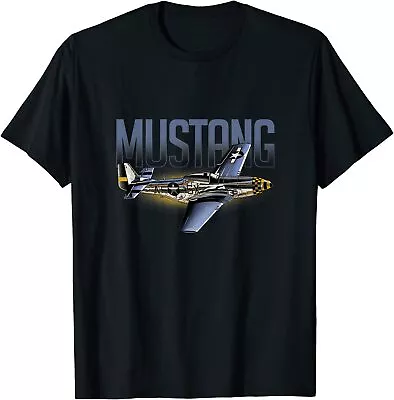 American Classics P51 Mustang World War II Military Airplane T-Shirt Size S-5XL • $15.99