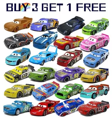 Disney Cars 1:55 Die-cast McQueen Film Smokey Doc Hudson Model Car Toy Boy Gift • $7.98