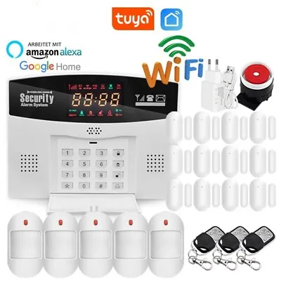 WiFi Home Alarm System Smart GSM Security Motion Detector Doorbell Sensor Siren • $193.42