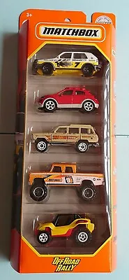Matchbox Off Road Rally 5 Pack. New Collectable Toy Model Cars.  • £10