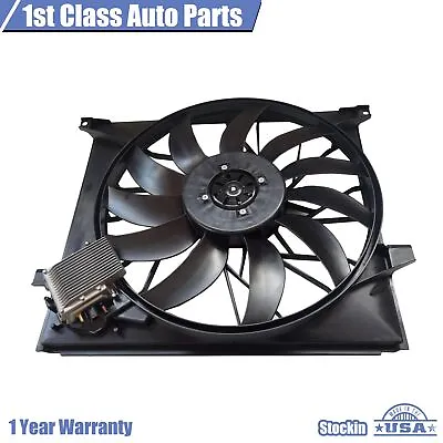 Radiator Cooling Fan Assembly FIT Mercedes-Benz W163 ML55 AMG 1635000293 • $214.99