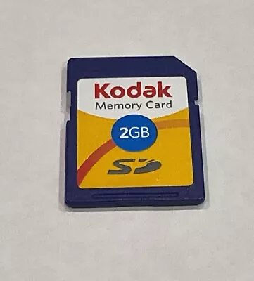 KODAK 2GB SD Memory Card - Made In Taiwan - Tested - Tracked Post • $12