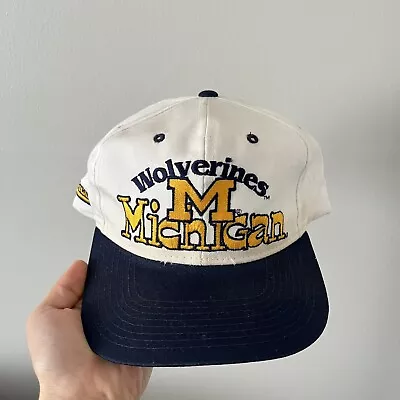 #1 Apparel Vintage Michigan Wolverines Hat • $25