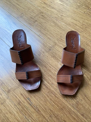 $212 • Buy Ysl Mule Heel Sz 36