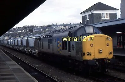 £1.80 • Buy 6x4 Colour Railway Photograph Class 37 37521 At Plymouth 14.02.96