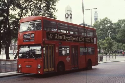 Original LONDON TRANSPORT Daimler Fleetline D1137 KUC137P  Euston Stn Stand 1981 • £3.99