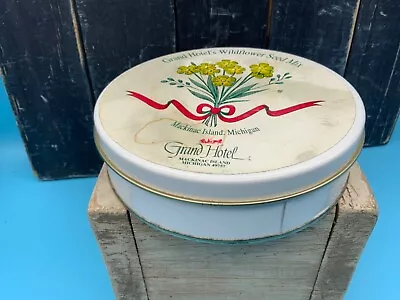 Rare Vintage Grand Hotel Macinac Island MI Seed Mix TIN • $7