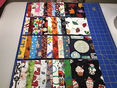 I SPY Quilt Squares Lot Of (40)  5 X5  100% Cotton Rotary Cut RARE SQUARES • $9